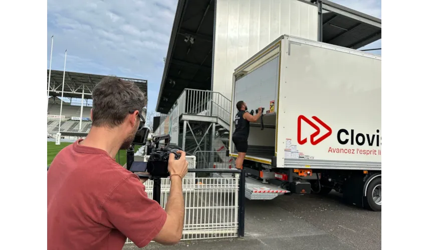 Clovis, partenaire de l'Aviron Bayonnais