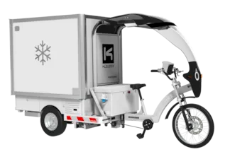 Location Clovis de vélo cargo avec caisse frigorifique